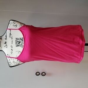 Womens Bright Pink lightweight & Soft Camisole Sz.Large